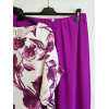 COMPLETO CON BLUSA STAMPA FIORE