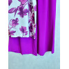 COMPLETO CON BLUSA STAMPA FIORE