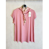 T-SHIRT CON FOULARD