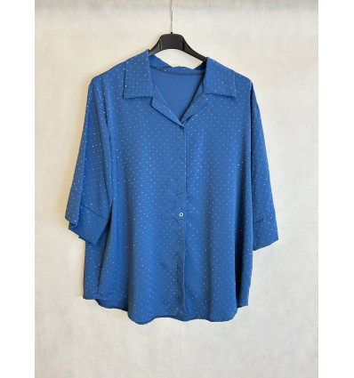 CAMICIA CON BORCHIETTE MEZZA MANICA