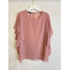 BLUSA IN GEORGETTE DOPPIATA