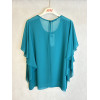 BLUSA IN GEORGETTE DOPPIATA