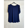 MAGLIA CON OBLO SU SPALLE