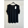 MAGLIA CON OBLO SU SPALLE