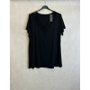 T-SHIRT SCOLLO A V IN PIZZO