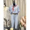 CAMICIA KABAN CON FOULARD