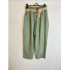 PANTALONE CON CINTURA ABBINATA