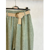 PANTALONE CON CINTURA ABBINATA