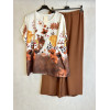 COMPLETO MAGLIA FIORATA E PANTAPALAZZO
