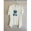 BLUSA STANOA ORSETTO JEANS E STRASS
