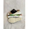 CIABATTA NERA DOPPIO STRAP CON STRASS