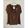 MAGLIA COLLO SCIALLATO ELEMENTO METALLICO