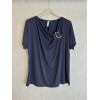 MAGLIA COLLO SCIALLATO ELEMENTO METALLICO