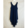 ABITO IN GEORGETTE SCOLLO A V