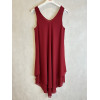 ABITO IN GEORGETTE SCOLLO A V