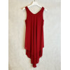 ABITO IN GEORGETTE SCOLLO A V