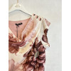 BLUSA COLLO SCIALLATO FANTASIA FIORE
