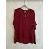 BLUSA IN RASO DI VISCOSA