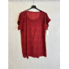 BLUSA SAN GALLO CARRE IN PIZZO