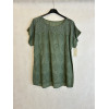 BLUSA SAN GALLO CARRE IN PIZZO