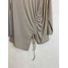 MAGLIA MILLERIGHE CON DRAPPEGGIO