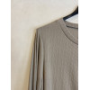 MAGLIA MILLERIGHE CON DRAPPEGGIO