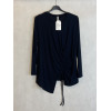 MAGLIA MILLERIGHE CON DRAPPEGGIO