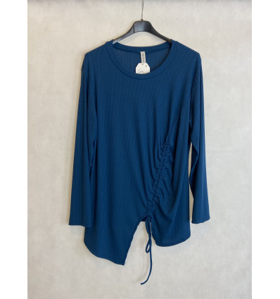 MAGLIA MILLERIGHE CON DRAPPEGGIO