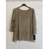 BLUSA RETATA DOPPIATA IN JERSEY
