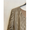 BLUSA RETATA DOPPIATA IN JERSEY
