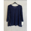 BLUSA RETATA DOPPIATA IN JERSEY