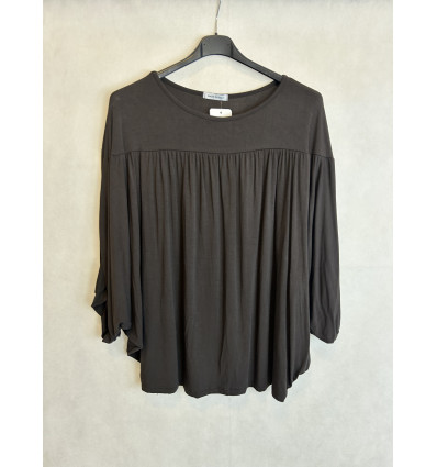 MAGLIA KABAN CON ARRICCIATURA