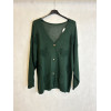 CARDIGAN CON CUORI A RILIEVO