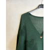 CARDIGAN CON CUORI A RILIEVO