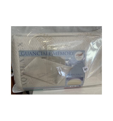 GUANCIALE IN MEMORY FOAM CON FEDERA RAME