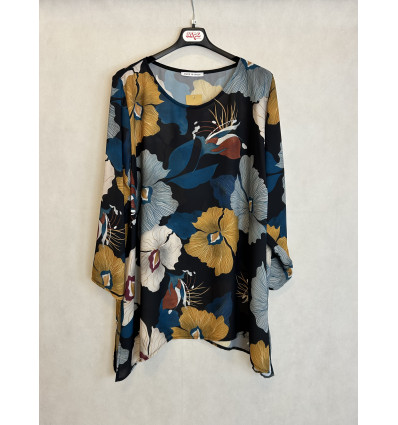 BLUSA OTTANIO/SENAPE FIORI