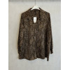 CAMICIA ANIMALIER CON BORCHIETTE