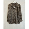 CAMICIA ANIMALIER CON BORCHIETTE