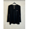 MAGLIA SCOLLO A V CON PIZZO