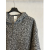 GIACCONE TESSUTO BOUCLE CON CAPPUCCIO