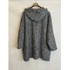 GIACCONE TESSUTO BOUCLE CON CAPPUCCIO