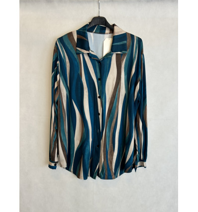 CAMICIA STAMPA ASTRATTA