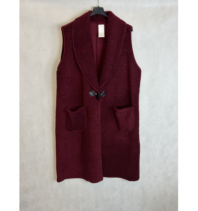 MAXI GILET AGNELLATO