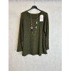 MAGLIA LUREX CON COLLANA