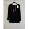 MAGLIA LUREX CON COLLANA