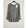 MAGLIA LUREX CON COLLANA