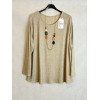 MAGLIA LUREX CON COLLANA