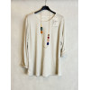 MAGLIA LUREX CON COLLANA
