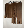 COMPLETO CINIGLIA SPALMATO LUREX