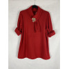 MAGLIA COLLO CON SCIARPINA